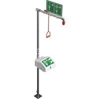 Douche combin&eacute;e avec cuvette ferm&eacute;e en ABS et entr&eacute;e inf&eacute;rieure, Socle Cam Industrial