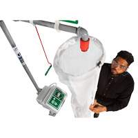 Trousse d'analyse de douche de s&eacute;curit&eacute; avec seau et manchon de douche Cam Industrial