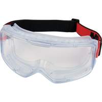 GoggleGear 3000 Series Protective Goggles, Clear Lens, Anti-Fog/Anti-Scratch, Indirect Vent Cam Industrial