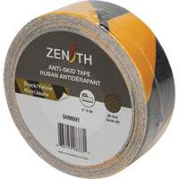 Anti-Skid Tape, 2" x 60', Black & Yellow Cam Industrial