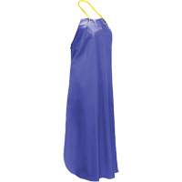 CoverMe Apron, PVC/Vinyl, 45" L x 35" W, Blue Cam Industrial