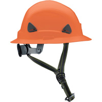 Fibre Metal Climbing Style Helmet with Full Brim, Meets CSA Type 2, Ratchet Suspension, Non-Vented Cam Industrial