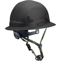 Fibre Metal Climbing Style Helmet with Full Brim, Meets CSA Type 2, Ratchet Suspension, Non-Vented Cam Industrial