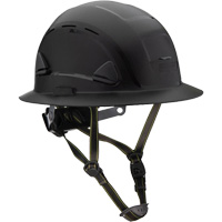 Fibre Metal Climbing Style Helmet with Full Brim, Meets CSA Type 2, Ratchet Suspension, Vented Cam Industrial