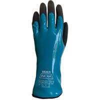 Food, Chemical, Cold & Cut Protection Gloves, Size 7, 12" L, PVC, Nylon Inner Lining Cam Industrial