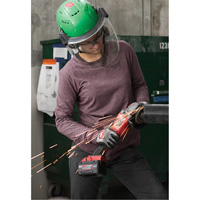 T-shirt hybride &agrave; manches longues FREEFLEX, Femmes, T-petit, Mauve Cam Industrial