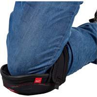 High-Mobility Knee Pad, Hook and Loop Style, Plastic Caps, Foam Pads Cam Industrial