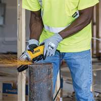 RWG566 AXIS Cut Protection Touchscreen Work Glove, Size X-Small, 18 Gauge, Polyurethane Coated, Stainless Steel/HPPE Shell, ASTM ANSI Level A5/EN 388 Level E Cam Industrial