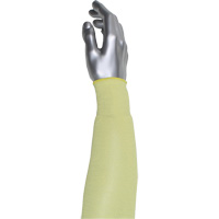 Kut Gard&reg; Single-Ply Cut-Resistant Sleeve, Aramid/ATA&reg;, 10", ASTM ANSI Level A4, Yellow Cam Industrial