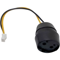 2-Pin Panel Jack Connector for Molex Headset Cam Industrial