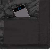 Veste chauffante Softshell, Hommes, Petit, Noir Cam Industrial