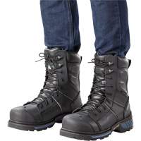 Ice Monster Men's Safety Boots, Leather, Puncture Resistant Sole, Size 7 Cam Industrial