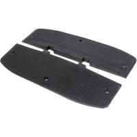 Embouts d'extr&eacute;mit&eacute;s pour bosse de d&eacute;c&eacute;l&eacute;ration, Caoutchouc, 2' lo x 16" la x 1-1/4" h Cam Industrial