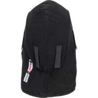 Doublure matelass&eacute;e ignifug&eacute;e Pioneer 766A pour casque de s&eacute;curit&eacute; avec embout buccal amovible, Noir/Gris, Coton/FR-Tech/Modacrylique/Nylon Cam Industrial