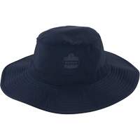 Chill-Its 8939 Cooling Bucket Hat, Navy Blue Cam Industrial
