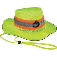 Chill-Its 8935MF Cooling Microfibre Ranger Sun Hat, Small/Medium, Hi-Vis Lime Cam Industrial