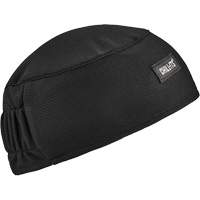 Chill-Its 6630 High-Performance Skull Cap with Terry Cloth Sweatband, Black Cam Industrial
