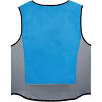 Veste de refroidissement &eacute;vaporatif Chill-Its 6667 avec fermeture &agrave; glissi&egrave;re, Moyen, Bleu Cam Industrial