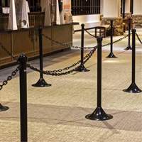 Chaîne de barri&egrave;re en plastique, Vert Cam Industrial