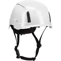 RZRBack Industrial Climbing Helmet, Meets CSA Type 2, Ratchet Suspension, Vented Cam Industrial