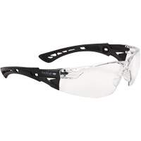 Rush+ Small BSSI Safety Glasses, Clear Lens, Anti-Fog/Anti-Scratch, ANSI Z87+ Cam Industrial