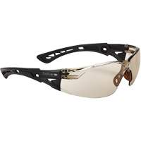 Rush+ Small BSSI Safety Glasses, Copper/Brown Lens, Anti-Fog/Anti-Scratch, ANSI Z87+ Cam Industrial