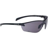 Silium+ BSSI Safety Glasses, Smoke/Grey Lens, Anti-Fog/Anti-Scratch, ANSI Z87+ Cam Industrial