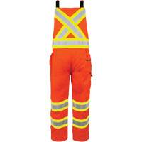 High-Visibility Unlined Overalls, X-Small, High Visibility Orange Cam Industrial