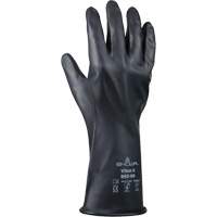 Gants r&eacute;sistant &agrave; l'acide & aux produits chimiques, Taille Petit/7, 12" lo, Caoutchouc butyle/Viton, 12 mils Cam Industrial