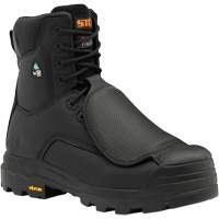 Vulcan Work Boots with External Metguard, Leather, Size 5, Impermeable Cam Industrial