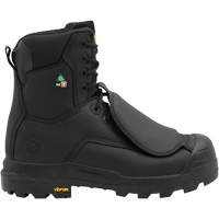 Vulcan Work Boots with External Metguard, Leather, Size 5, Impermeable Cam Industrial