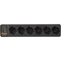 6-Pocket Multi-Unit Charger for Curve Two-Way Radio Cam Industrial