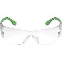 Adapt Lite Grey/Green Safety Glasses, Clear Lens, Anti-Fog/Anti-Scratch, ANSI Z87+/Meets/Exceeds CSA Z94.3 Cam Industrial