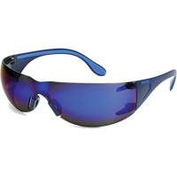 Adapt Lite Safety Glasses, Blue Mirror Lens, Anti-Fog/Anti-Scratch, ANSI Z87+/Meets/Exceeds CSA Z94.3 Cam Industrial