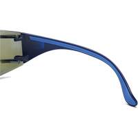 Adapt Lite Safety Glasses, Blue Mirror Lens, Anti-Fog/Anti-Scratch, ANSI Z87+/Meets/Exceeds CSA Z94.3 Cam Industrial