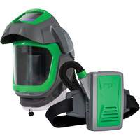 Masque de respirateur Z-Link avec joint de visage, visi&egrave;re & montage &agrave; ceinture, Respirateur &agrave; masque/Masque de soudage, Pile Lithium-ion Cam Industrial