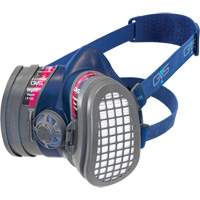 Respirateur Elipse &agrave; profil bas OV/P100 NIOSH avec filtres de rechange, &eacute;lastom&egrave;re/Thermoplastique, Petit/Moyen Cam Industrial