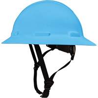 LIDGUARD&reg; Full Brim Hardhat with Chinstrap, Meets CSA Type 1, Ratchet Suspension, Vented Cam Industrial