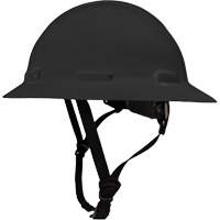 LIDGUARD&reg; Full Brim Hardhat with Chinstrap, Meets CSA Type 1, Ratchet Suspension, Vented Cam Industrial