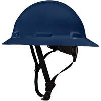 LIDGUARD&reg; Full Brim Hardhat with Chinstrap, Meets CSA Type 1, Ratchet Suspension, Vented Cam Industrial