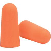 Bouchons d'oreilles coniques jetables en mousse de PU orange SEALTEC33, Vrac - Boîte Cam Industrial