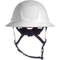 V-Gard H2&reg; Full Brim Safety Helmet, Ratchet Suspension, Non-Vented Cam Industrial