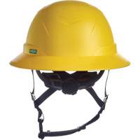 V-Gard H2&reg; Full Brim Safety Helmet, Ratchet Suspension, Non-Vented Cam Industrial