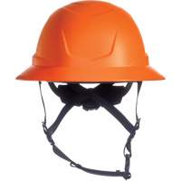 V-Gard H2&reg; Full Brim Safety Helmet, Ratchet Suspension, Non-Vented Cam Industrial