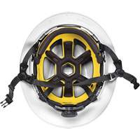V-Gard H2&reg; Full Brim Safety Helmet with Mips&reg; Safety System, Ratchet Suspension, Non-Vented Cam Industrial