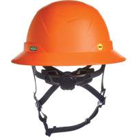 V-Gard H2&reg; Full Brim Safety Helmet with Mips&reg; Safety System, Ratchet Suspension, Non-Vented Cam Industrial