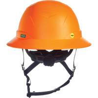 V-Gard H2&reg; Full Brim Safety Helmet with Mips&reg; Safety System, Ratchet Suspension, Non-Vented Cam Industrial