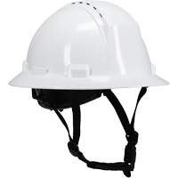 Kilimanjaro Full Brim Safety Helmet with HDPE Shell, Meets CSA Type 2, Ratchet Suspension, Vented Cam Industrial