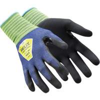 Gants de travail mince Helix 3051, 6/T-petit, Calibre 21, Rev&ecirc;tement Mousse de nitrile, ASTM ANSI niveau A4/EN 388 niveau D Cam Industrial