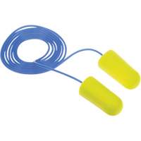 E-A-Rsoft Yellow Neon Earplugs, Bulk - Polybag, Corded Cam Industrial